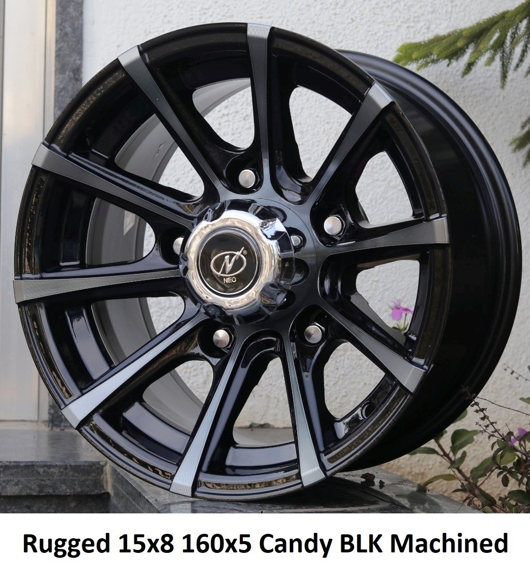 Neo Wheels Designer 15" Alloy Wheels Ludhiana Shagun Tyre