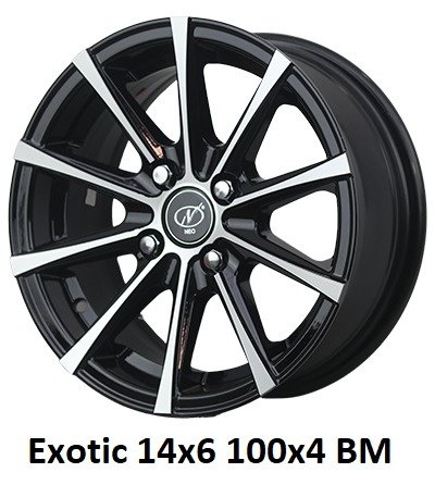 Neo Wheels Exotic 14" Alloy Wheels Ludhiana Shagun Tyre