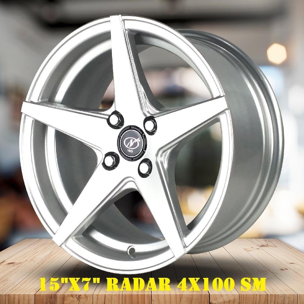 Neo Wheels Radar 15" Alloy Wheels Ludhiana Shagun Tyre