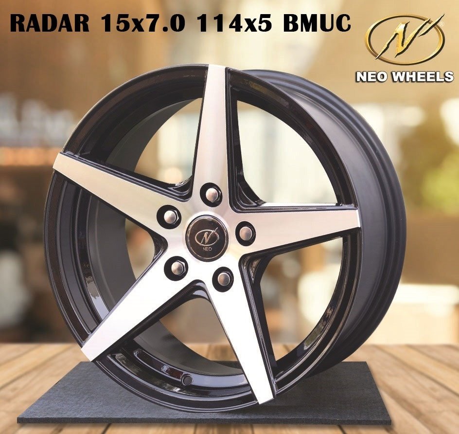 Neo Wheels Radar 15" Alloy Wheels Ludhiana Shagun Tyre