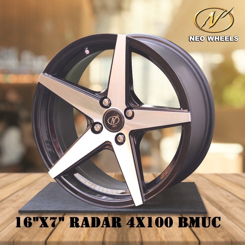 Neo Wheels Radar 16" Alloy Wheels Ludhiana Shagun Tyre
