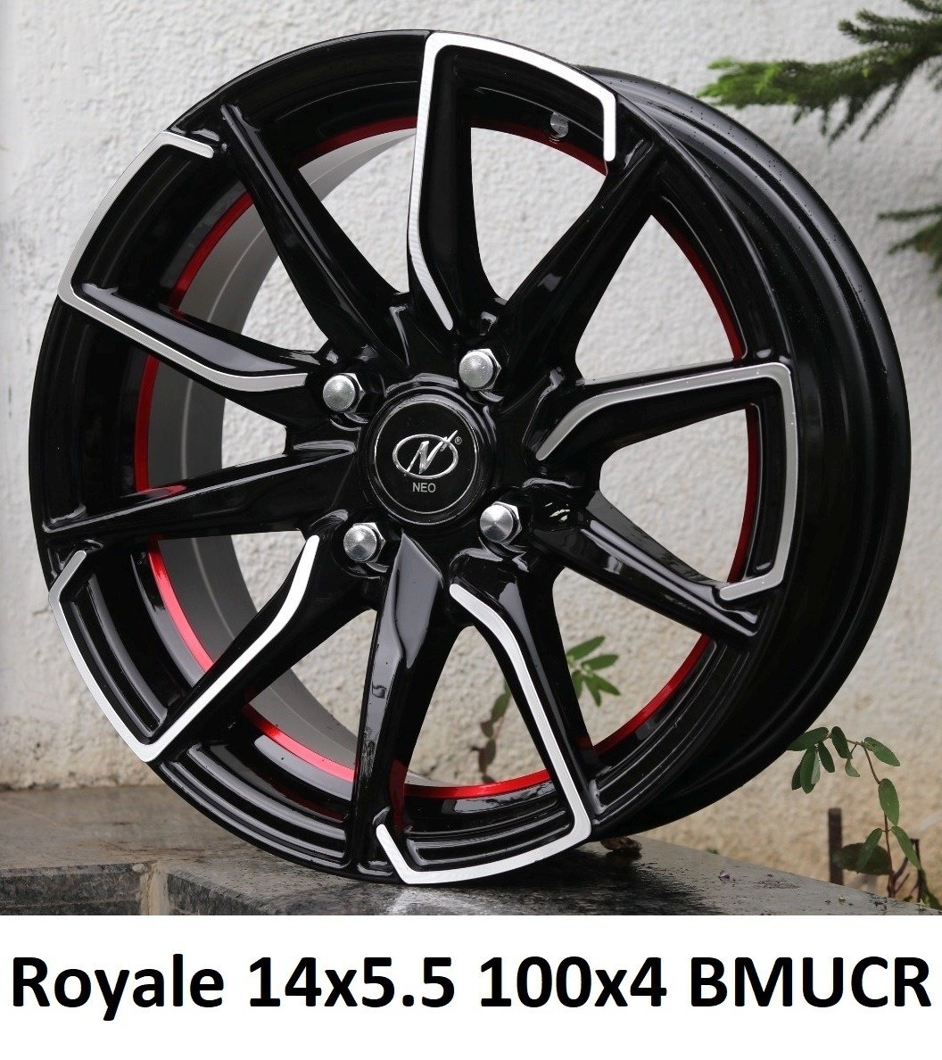 Neo Wheels Royale 14" Alloy Wheels Ludhiana Shagun Tyre