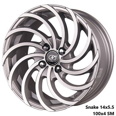 Neo Wheels Snake 14" Alloy Wheels Ludhiana Shagun Tyre