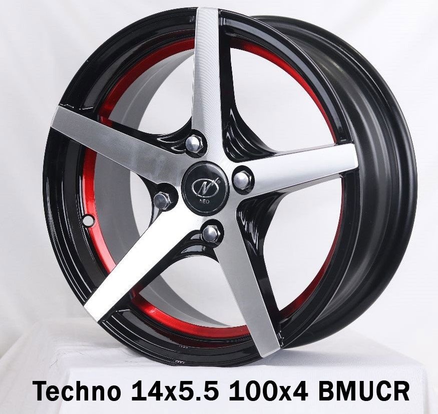 Neo Wheels Techno 14" Alloy Wheels Ludhiana Shagun Tyre