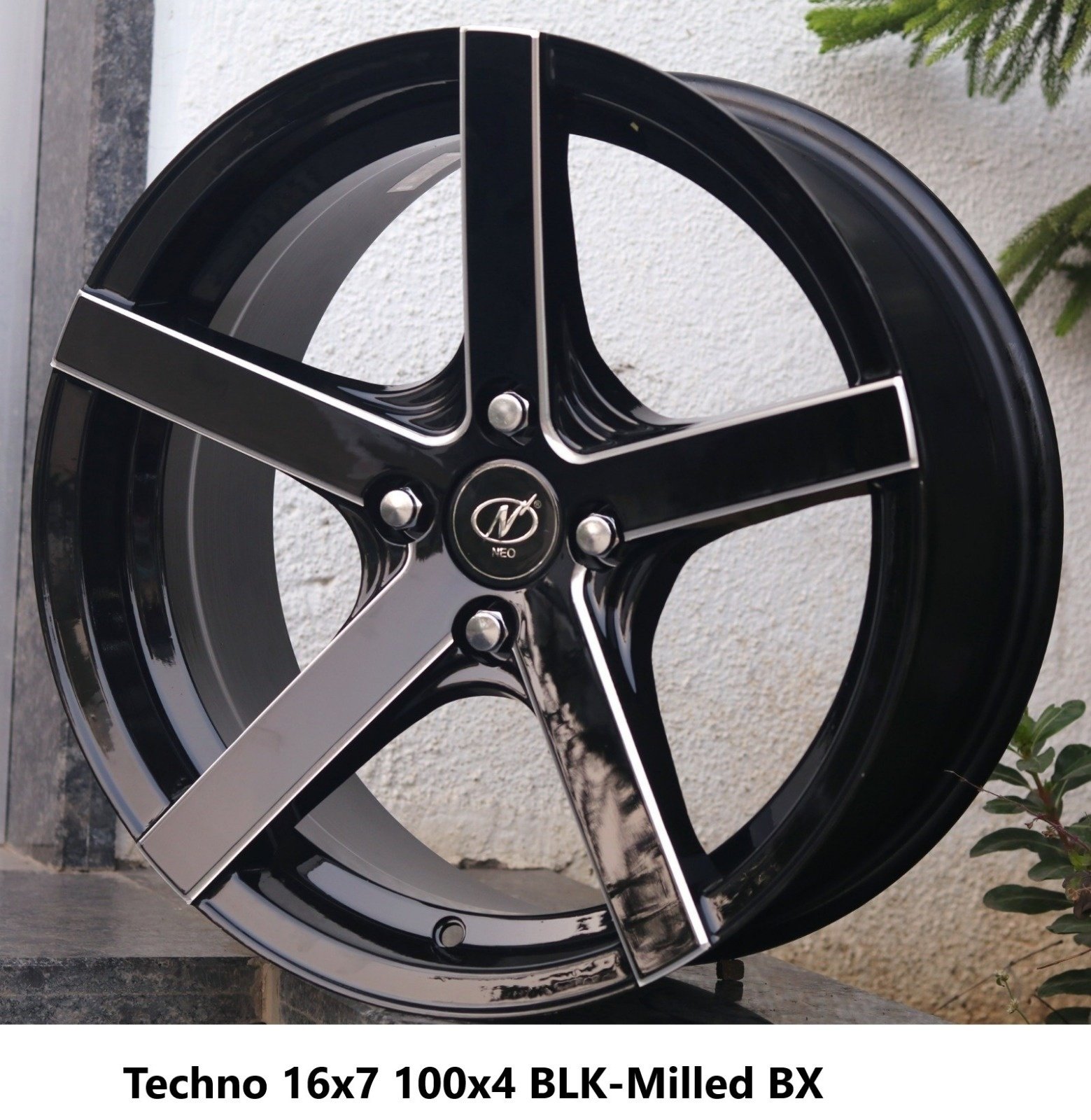 Neo Wheels Techno 16" Alloy Wheels Ludhiana Shagun Tyre