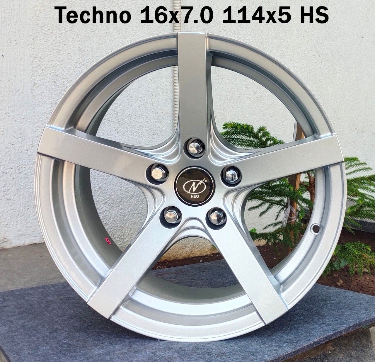 Neo Wheels Techno 16" Alloy Wheels Ludhiana Shagun Tyre