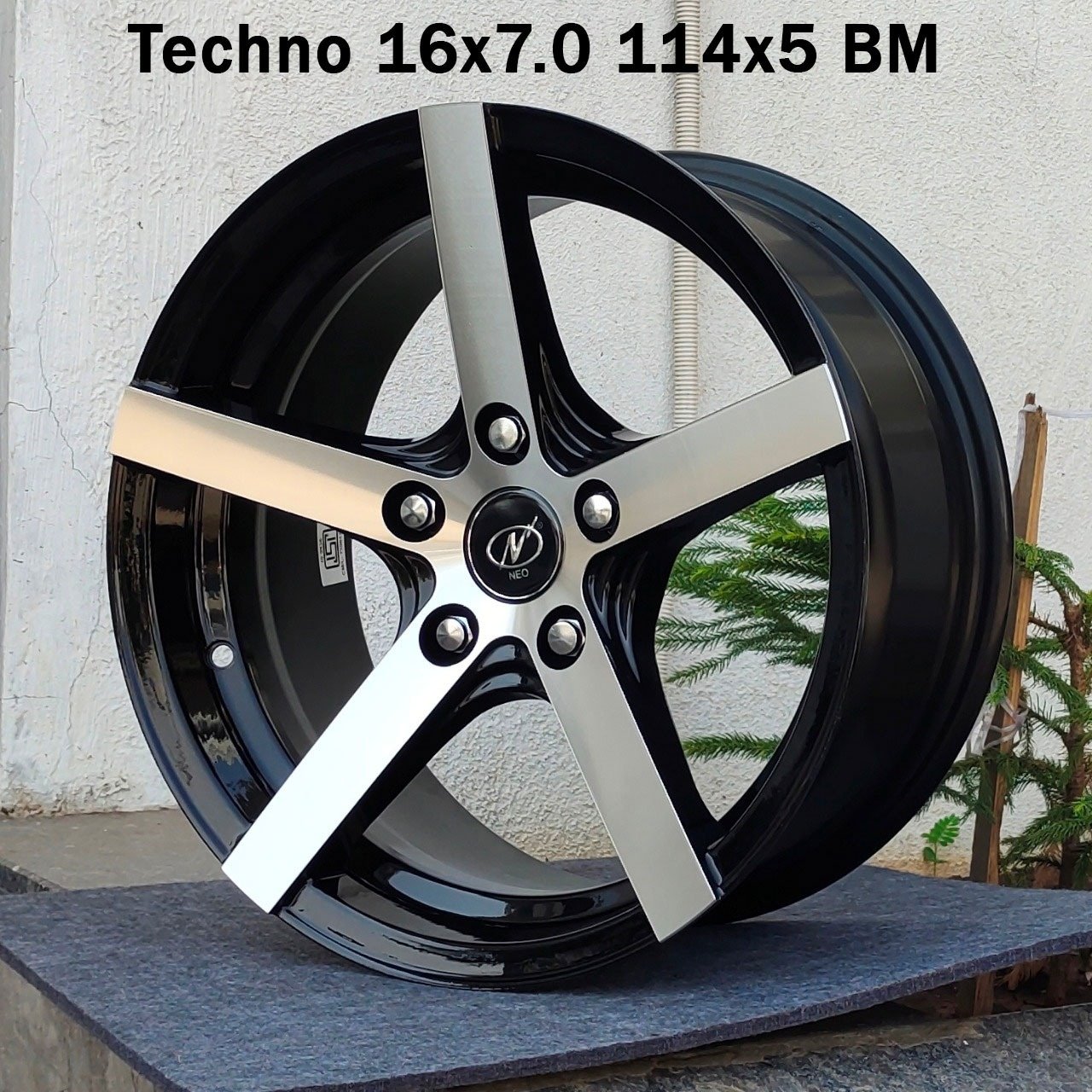Neo Wheels Techno 16" Alloy Wheels Ludhiana Shagun Tyre