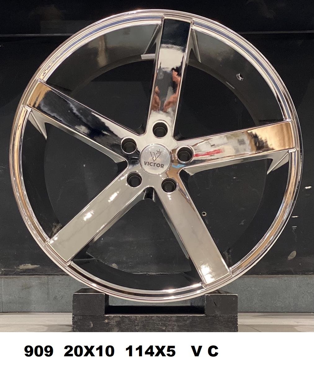 Victor Wheels 909 20" Alloy Wheels Ludhiana Shagun Tyre