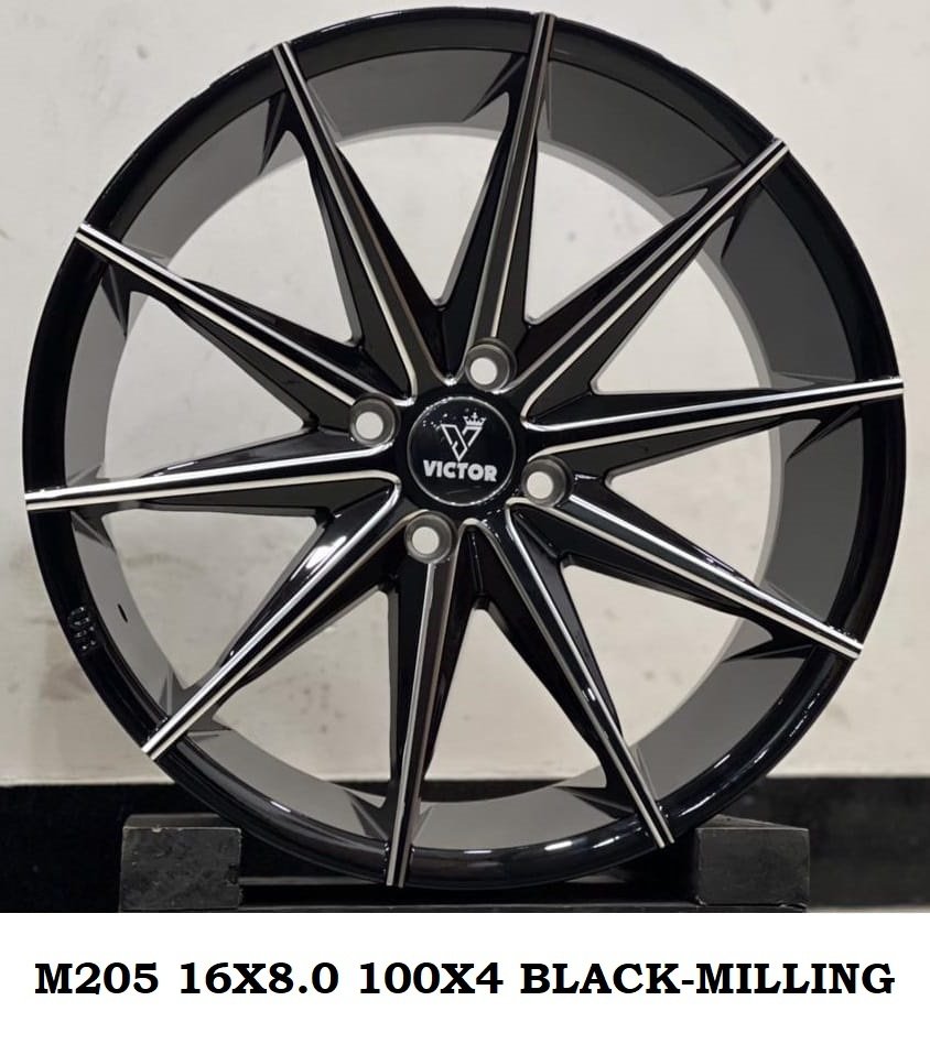 Victor Wheels M205 16" Alloy Wheels Ludhiana Shagun Tyre