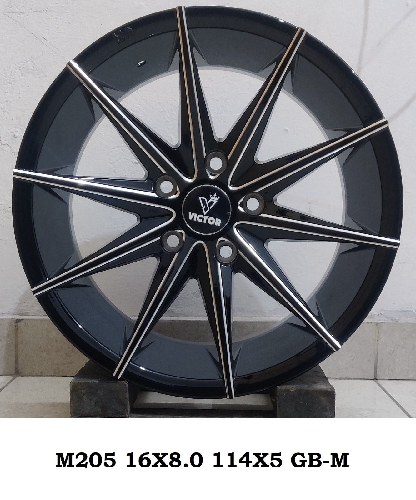 Victor Wheels M205 16" Alloy Wheels Ludhiana Shagun Tyre