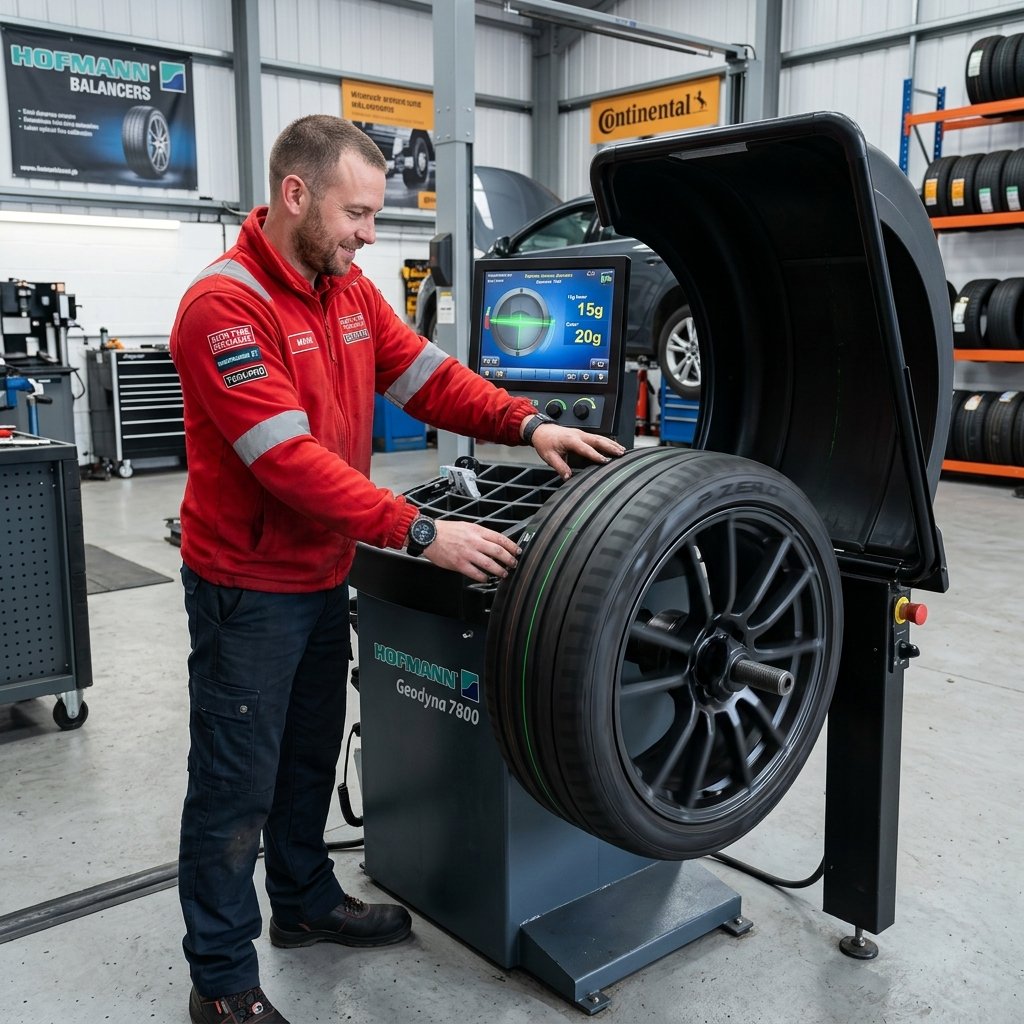 Dynamic Wheel Balancing Shagun Tyre