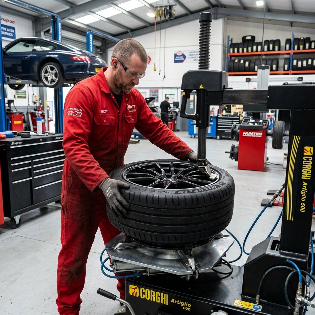 Tyre Installation and Fitting Machine Shagun Tyre